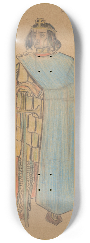 Stanisaw Wyspiaski - Biskup Stanisaw. Projekt kostiumu do dramatu Bolesaw miay (Akt pierwszy) 8.25 inch art skate deck
