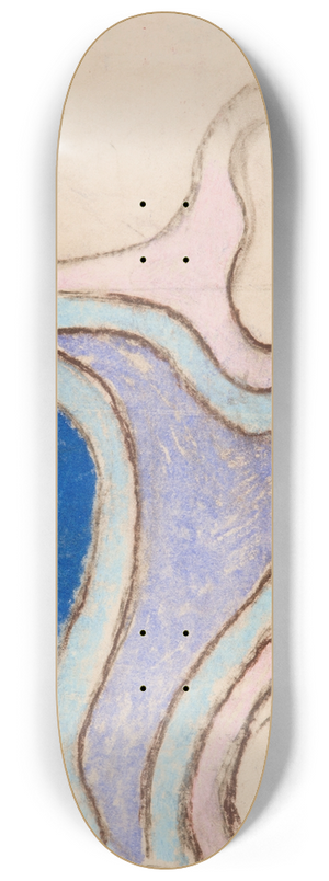 Stanisaw Wyspiaski - Studium ornamentu do dekoracji malarskiej kocioa Franciszkanw w Krakowie 8.25 inch art skate deck