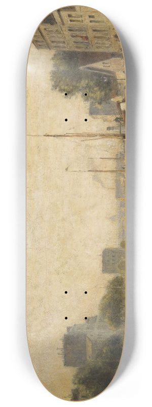 Stanislas Lpine - Canal Saint-Denis, Paris 8.25 inch art skate deck Stanislas Lpine - Canal Saint-Denis, Paris 8.25 inch art skate deck