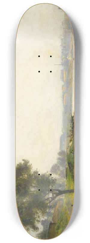 Stanislas Lpine - Ivry-Sur-Seine. Le Confluent Avec La Marne 8.25 inch art skate deck