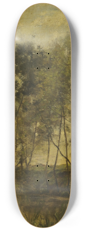 Stanislas Lpine - Woman by a Stream 8.25 inch art skate deck