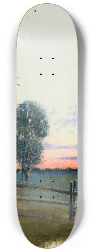 Stefan Popowski - Landscape 8.25 inch art skate deck