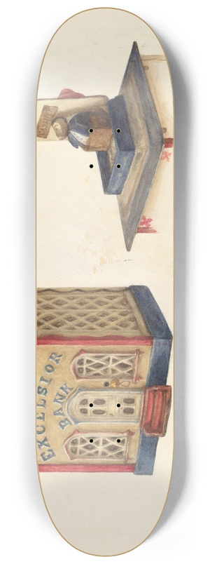 Stella Mosher - Iron Bank 8.25 inch art skate deck