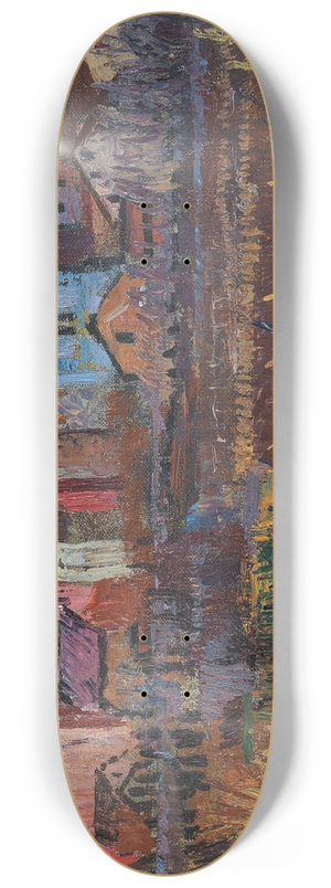 Stephanie Hollenstein - Italienische Landschaft 8.25 inch art skate deck