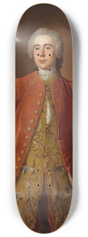 Stephen Slaughter - Portrait of John Rogerson 8.25 inch art skate deck