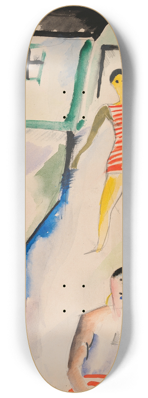 Sulho Sipil - Beach 8.25 inch art skate deck