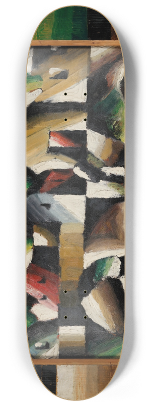 Arthur Segal - Die Lasttrgerinnen 8.25 inch art skate deck