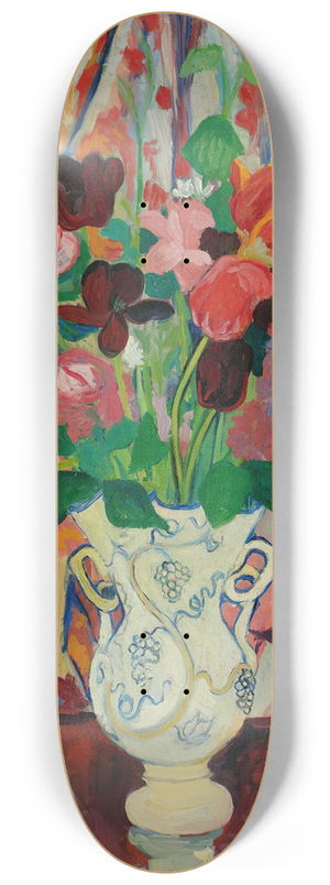 Suzanne Valadon - Bouquet De Tulipes 8.25 inch art skate deck