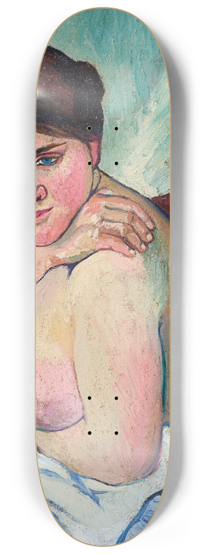 Suzanne Valadon - Juliette assise au fauteuil 8.25 inch art skate deck