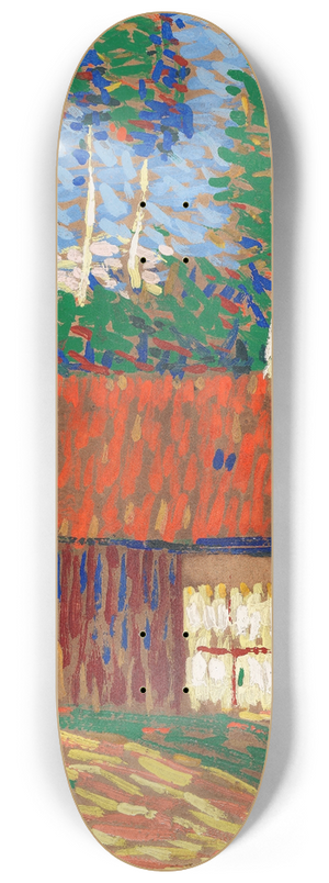 Arthur Segal - Rotes Dach 8.25 inch art skate deck