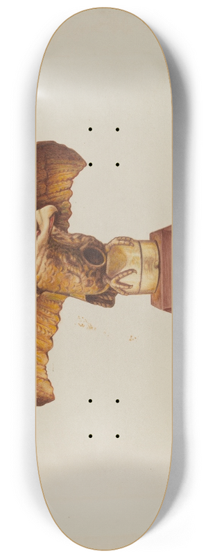 Arthur Stewart - Flag Pole Holder 8.25 inch art skate deck