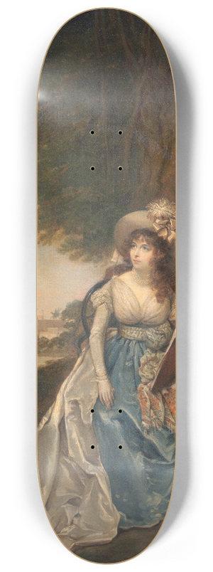 Arthur William Devis - Mr. And Mrs. Fraser 8.25 inch art skate deck