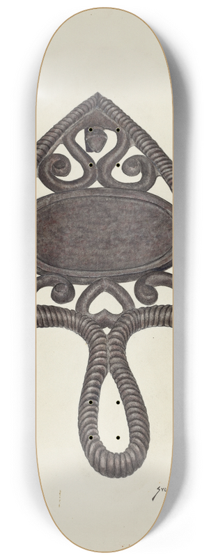 Sydney Roberts - Trivet 8.25 inch art skate deck