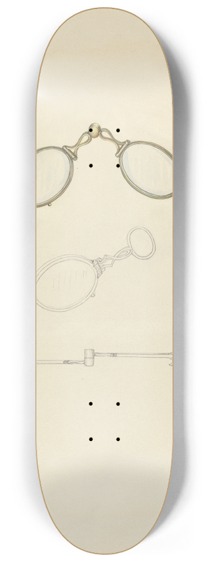 Sylvia De Zon - Lorgnette 8.25 inch art skate deck