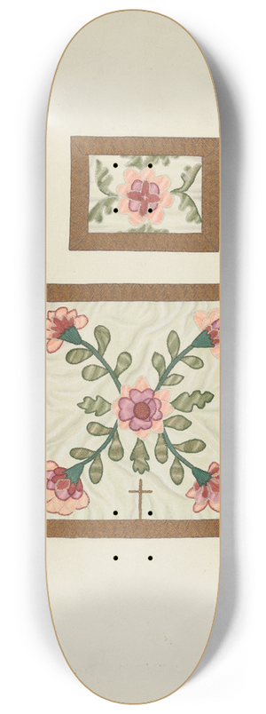 Syrena Swanson - Burse and Chalice Veil 8.25 inch art skate deck