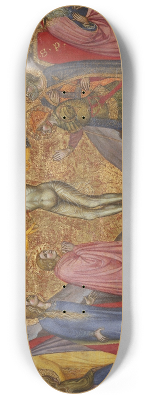 Taddeo di Bartolo - The Crucifixion 8.25 inch art skate deck