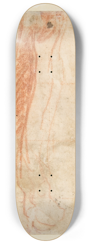 Taddeo Zuccaro - Sketch of a Leg 8.25 inch art skate deck Taddeo Zuccaro - Sketch of a Leg 8.25 inch art skate deck