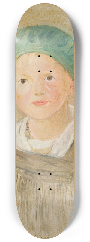 Tadeusz Makowski - Boy in a green cap 8.25 inch art skate deck Tadeusz Makowski - Boy in a green cap 8.25 inch art skate deck