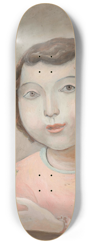 Tadeusz Makowski - Girl with a canary 8.25 inch art skate deck