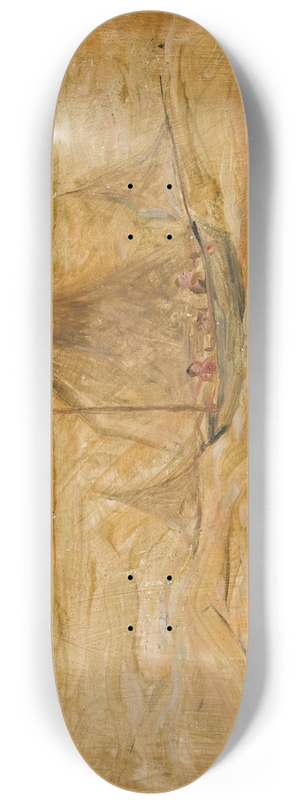 Tadeusz Makowski - Sailing boat on a sea 8.25 inch art skate deck