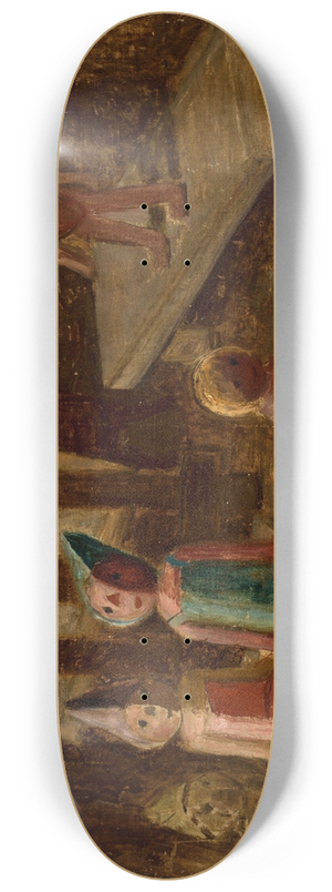 Tadeusz Makowski - Small model 8.25 inch art skate deck