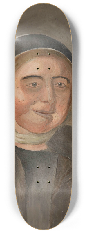 Tadeusz Makowski - Study of a woman in a black and white cap 8.25 inch art skate deck Tadeusz Makowski - Study of a woman in a black and white cap 8.25 inch art skate deck