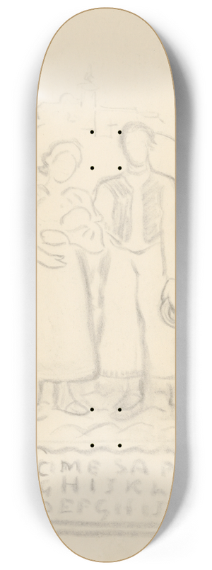 tefan Polkorb - Family 8.25 inch art skate deck