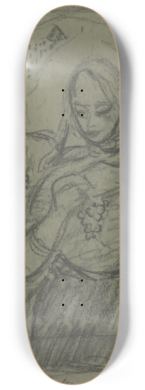 tefan Polkorb - Grape Harvest 8.25 inch art skate deck