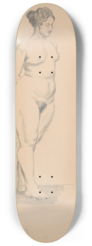 tefan Polkorb - Sketchbook with nudes 8.25 inch art skate deck