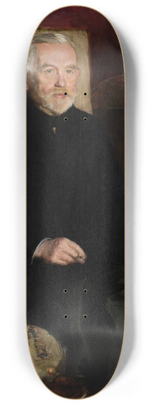 Teodor Axentowicz - Portrait of Henryk Schwarz 8.25 inch art skate deck
