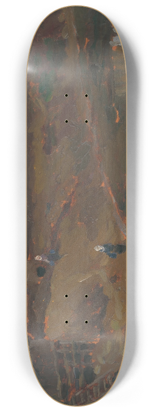 Teodor Jozef Mousson - Breh Latorice 8.25 inch art skate deck