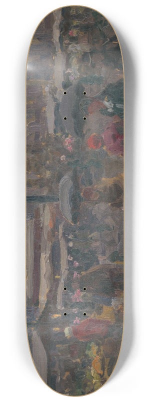 Teodor Jozef Mousson - Uhon trh v Ostrave 8.25 inch art skate deck