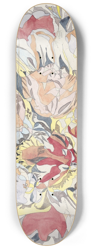 Theo Colenbrander - Bloemenmarkt 8.25 inch art skate deck
