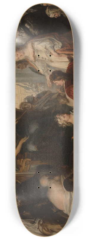 Theodoor van Thulden - The Continence of Scipio Africanus 8.25 inch art skate deck