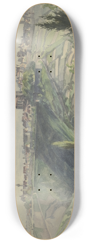 Theodor Alt - Rothenburg 8.25 inch art skate deck