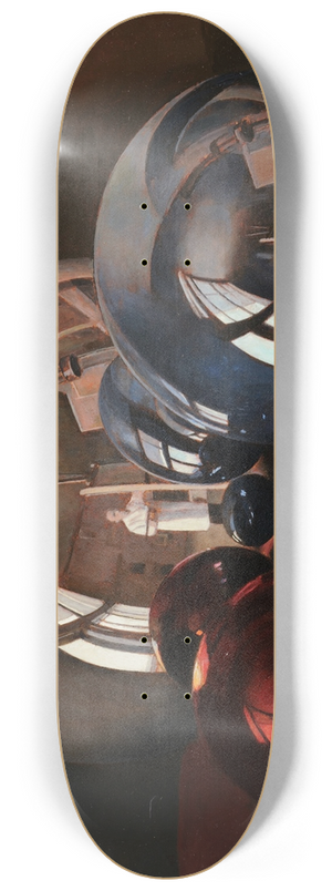 Theodor Barth - Glass Balls 8.25 inch art skate deck