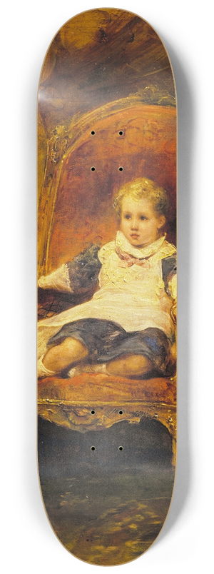 Ary Scheffer - Portrait of a Child 8.25 inch art skate deck