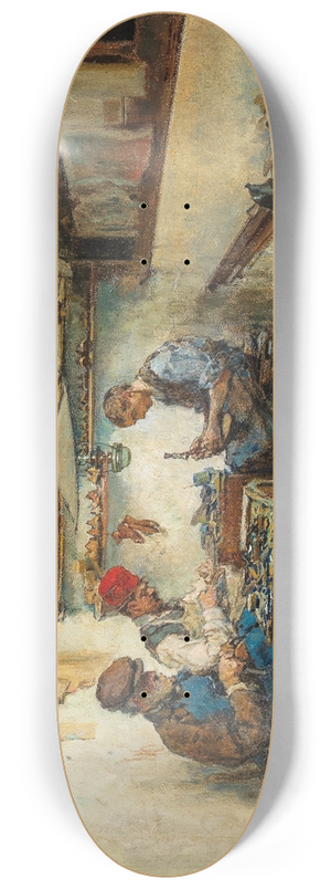 Theodor Josef Ethofer - Schusterwerkstatt 8.25 inch art skate deck