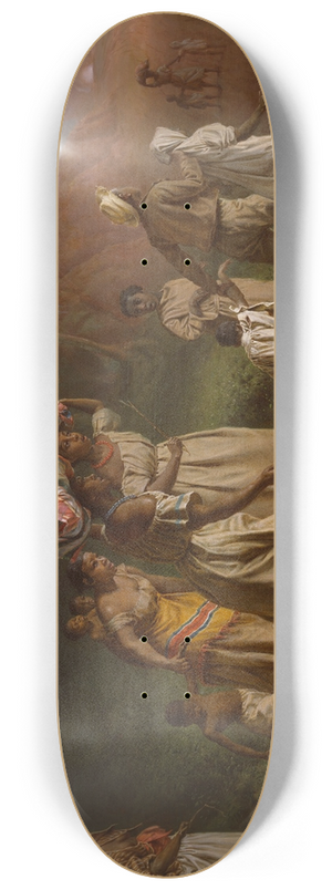 Theodor Kaufmann - On to Liberty 8.25 inch art skate deck