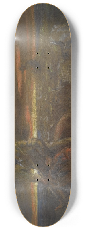 Theodor Kaufmann - Untitled 8.25 inch art skate deck