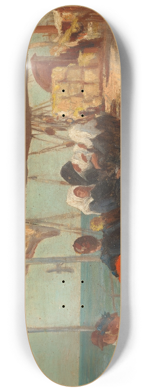 Theodoros Ralli - On Shipboard 8.25 inch art skate deck