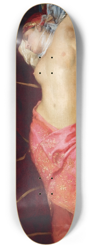 Theodoros Ralli - Sleeping Concubine 8.25 inch art skate deck