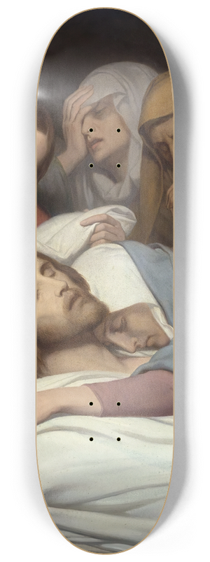 Ary Scheffer - The Entombment 8.25 inch art skate deck