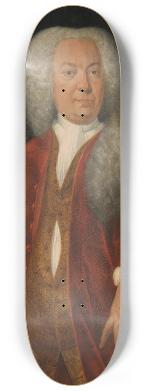 Theodorus Justinus Rheen - Adriaan Valckenier (1737-1741) 8.25 inch art skate deck
