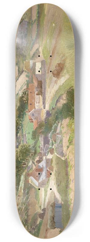 Theodor Von Hrmann - Bei Znaim 8.25 inch art skate deck Theodor Von Hrmann - Bei Znaim 8.25 inch art skate deck