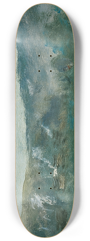 Theodor Von Hrmann - Hgellandschaft Mit Mondsichel 8.25 inch art skate deck Theodor Von Hrmann - Hgellandschaft Mit Mondsichel 8.25 inch art skate deck