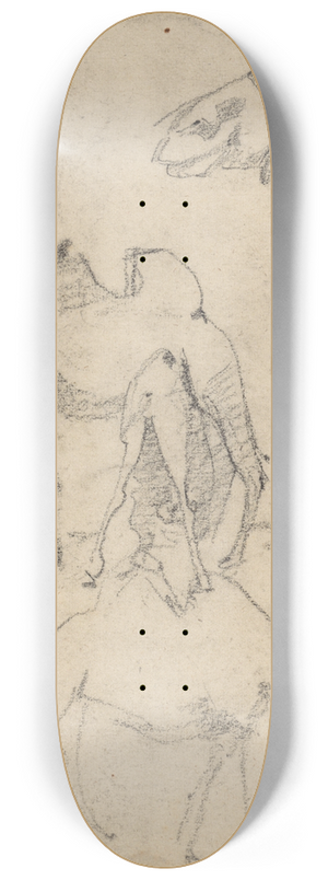 Theo Nieuwenhuis - Studies van kamelen 8.25 inch art skate deck