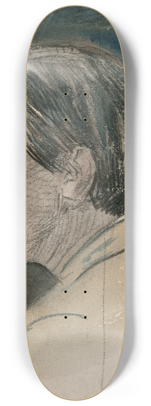 Theo van Hoytema - Borstbeeld van een jonge man 8.25 inch art skate deck Theo van Hoytema - Borstbeeld van een jonge man 8.25 inch art skate deck