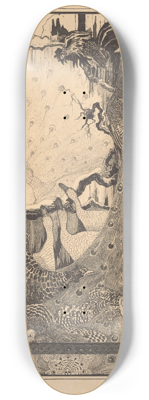 Theo van Hoytema - Nieuwjaar 8.25 inch art skate deck Theo van Hoytema - Nieuwjaar 8.25 inch art skate deck