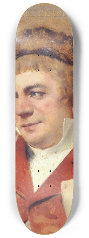 Thobald Chartran - Portrait de Frdric Fbvre (1835-1916), socitaire de la Comdie-Franaise 8.25 inch art skate deck
